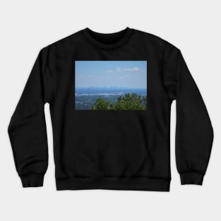 Atlanta Skyline from Kennesaw Mountain Crewneck Sweatshirt